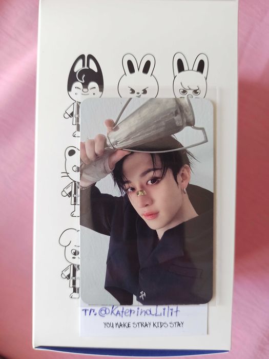 Офіційна картка Stray Kids Karma Бан Чан ver. Skzoo