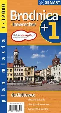 Brodnica Inowrocław Plan miasta. Demart
