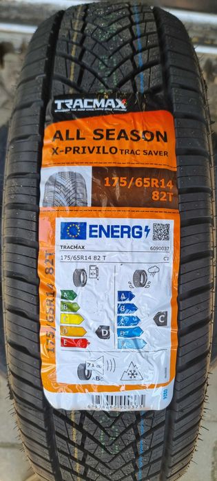 Nowe opony całoroczne TRACMAX TRAC SAVER AS01 175/65R14 82T