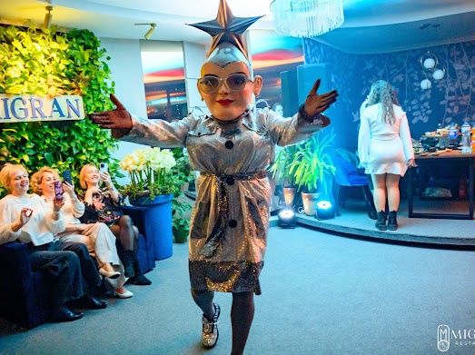 Верка Сердючка, Дзидзьо, ростовые куклы, аниматоры