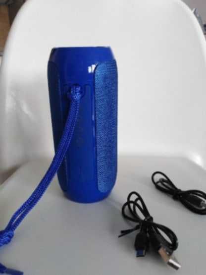 nowy niebieski głośnik przenośny TG117 Blootooth ładowany na usb