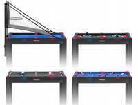 Stół do gry 5w1 Bilard Ping Pong Cymbergaj Kosz Łuk Neo-Sport NS-810