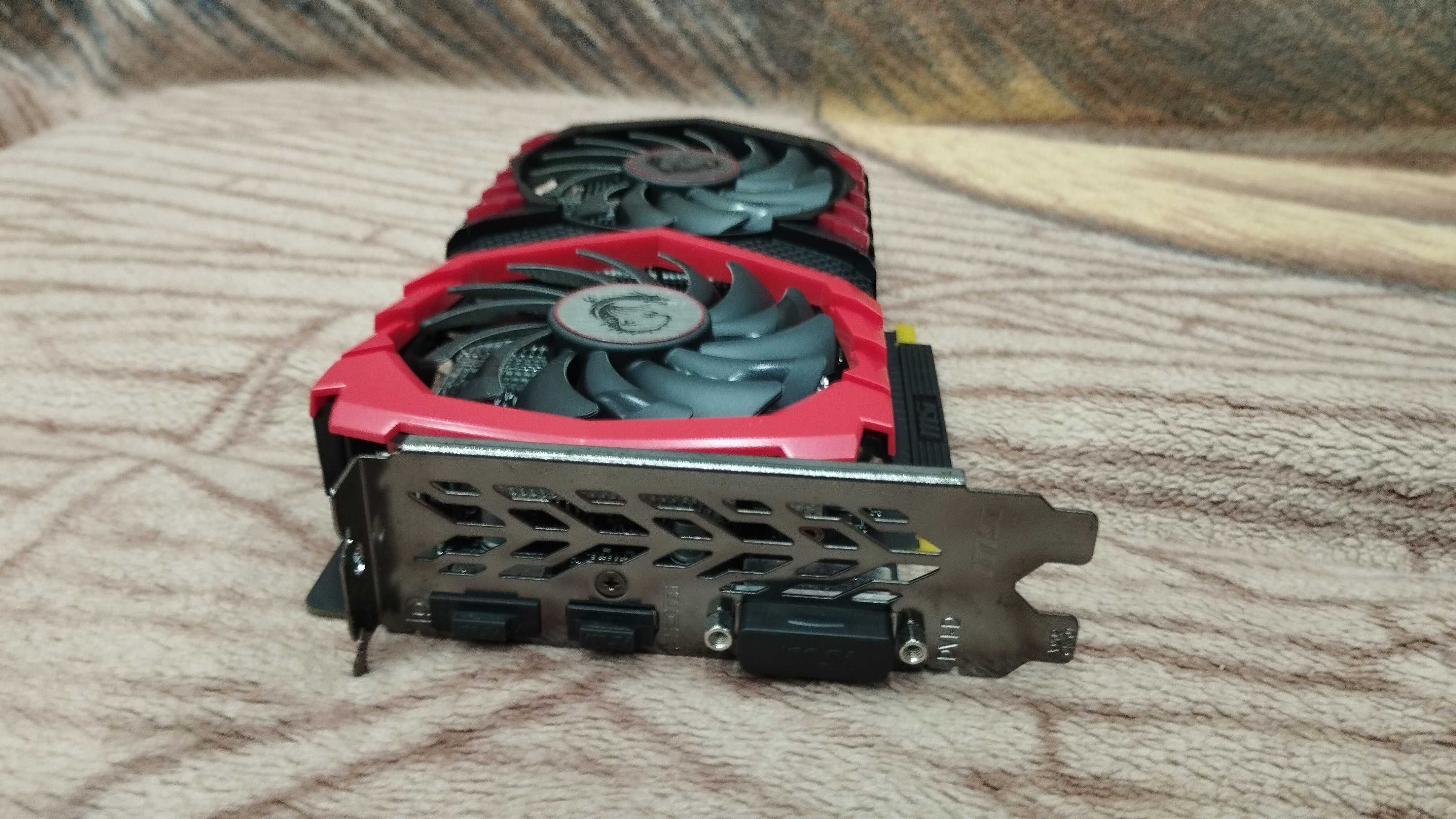 Відеокарта MSI GTX 1050ti Gaming X 4gb