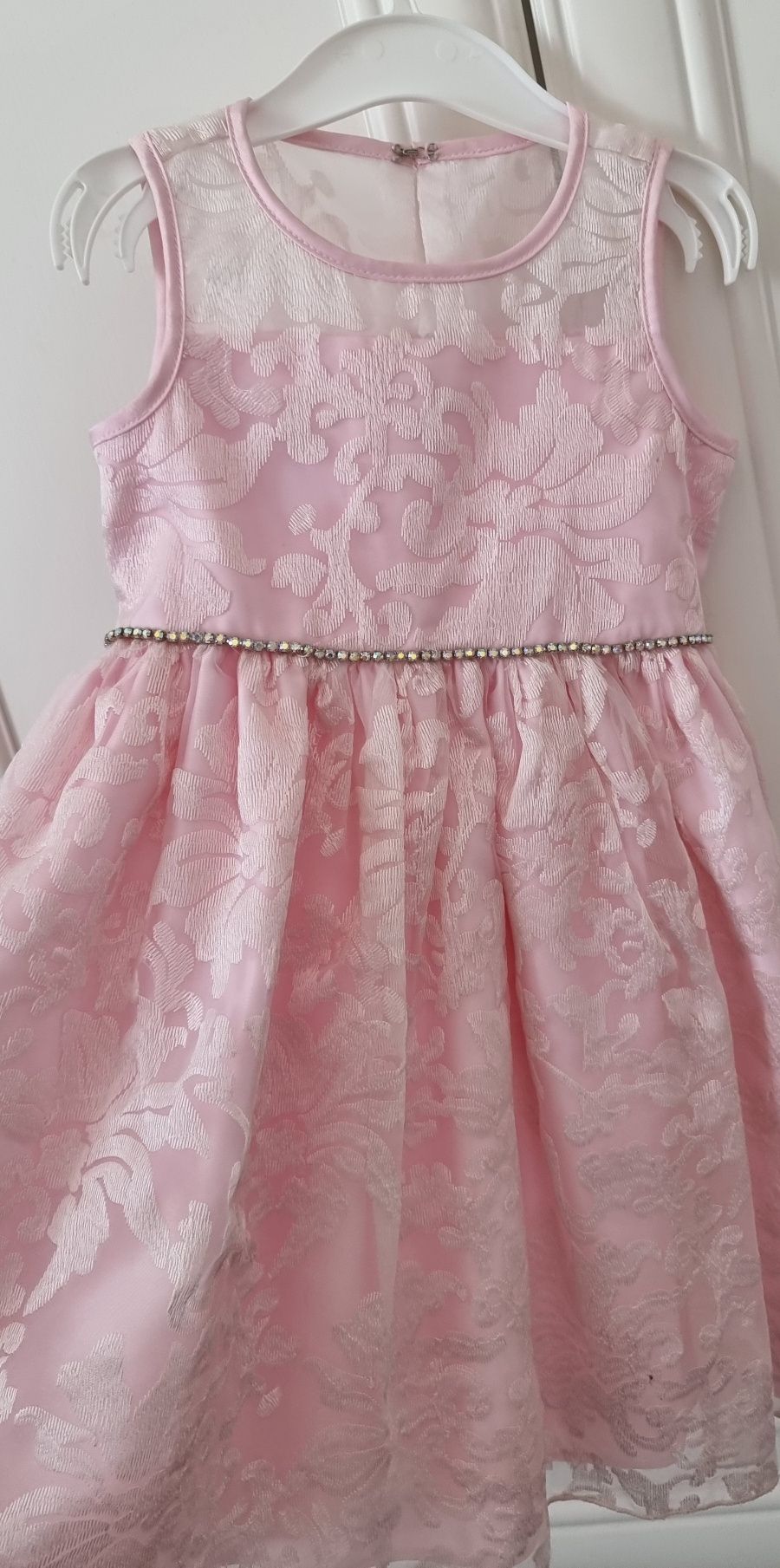 Prześliczna wizytowa sukienka z diamencikami Cinderella 4 lata
