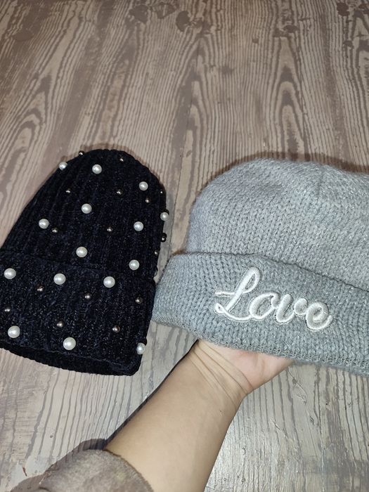 Шапка на девочку зимняя