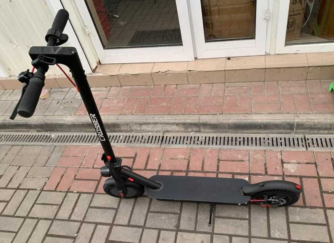 Электросамокат Crosser E9/MAX 500/600W 15 Ah l-ion 10 дюймов•Доставка+