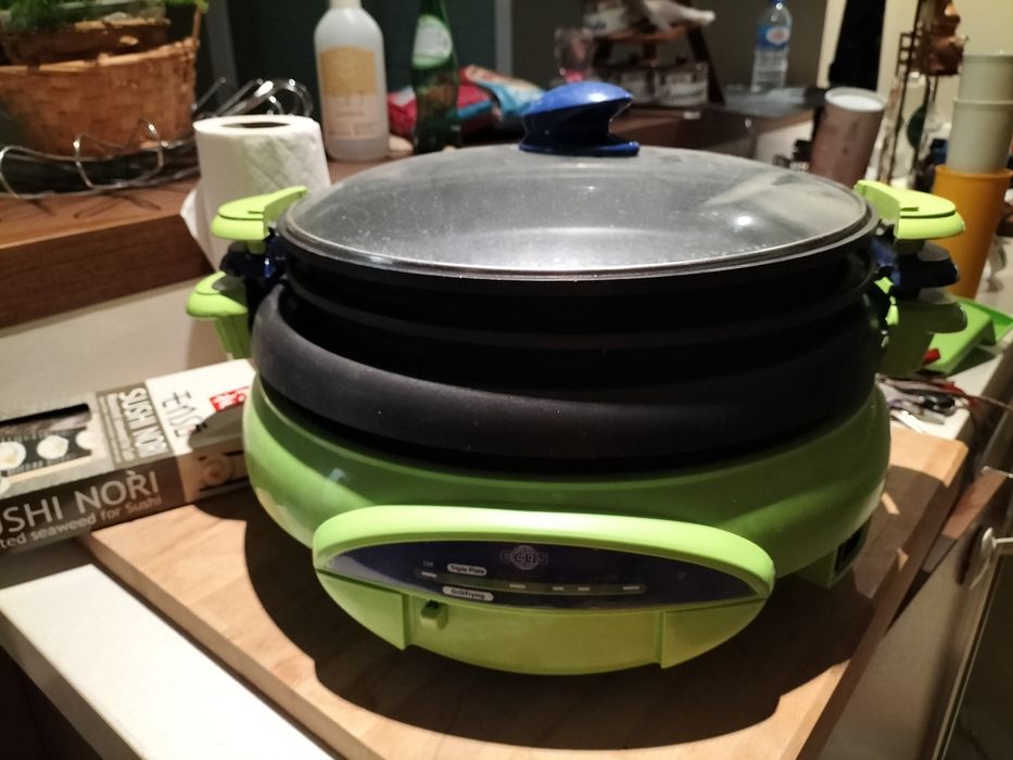 Forno elétrico de 3 andares