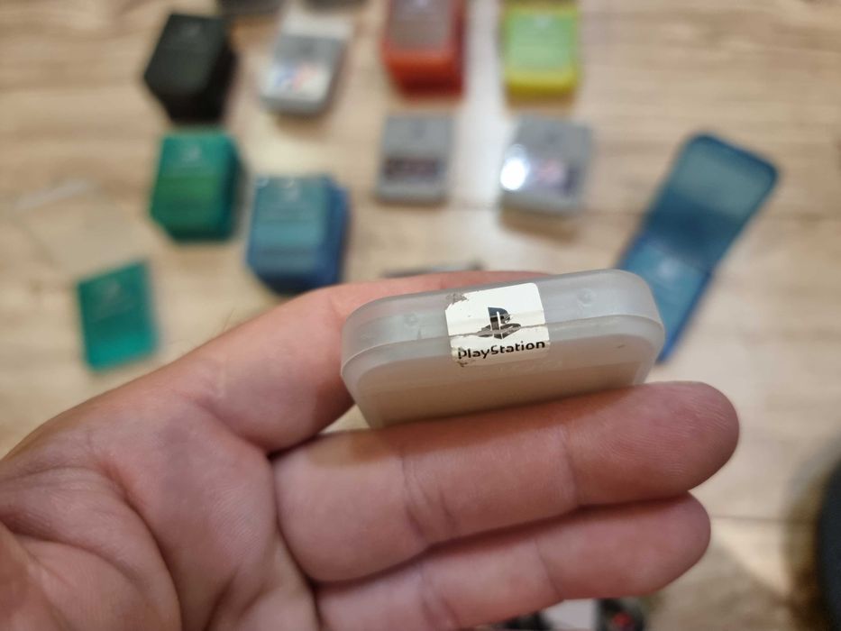 Oryginalna karta pamięci Playstation PS1 PSX SCPH-1020 + pudełko JAPAN
