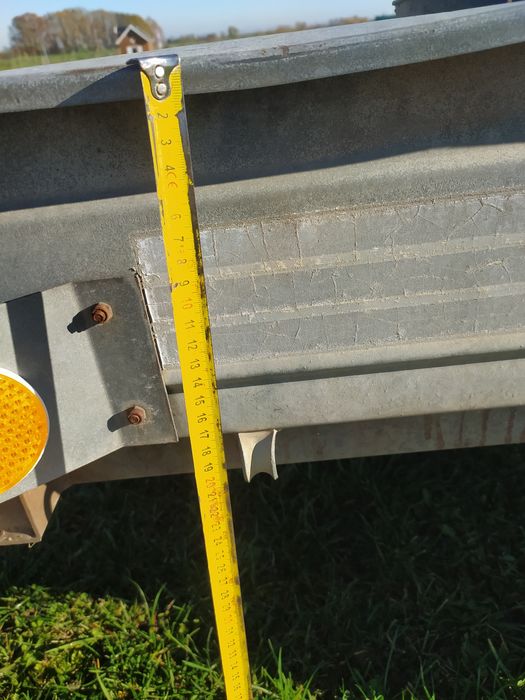 Przyczepa samochodowa hamowana 1250 dmc