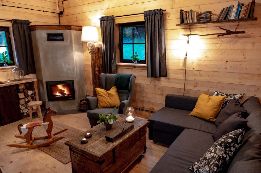 SIEDLISKO na wyłączność!! dwa DOMKI do 12os. Sauna, balia BESKID NISKI
