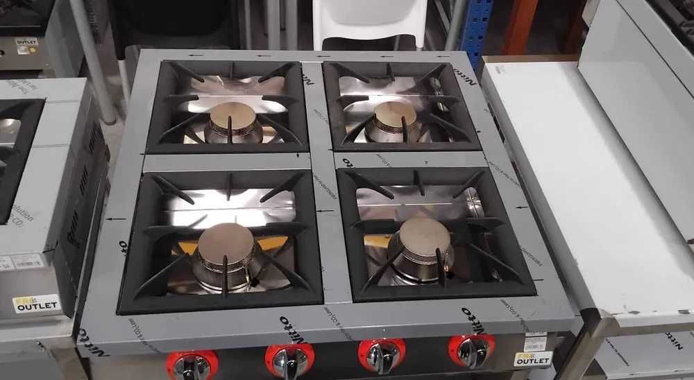 Fogão a Gás de Bancada de 4 Bocas- NOVO