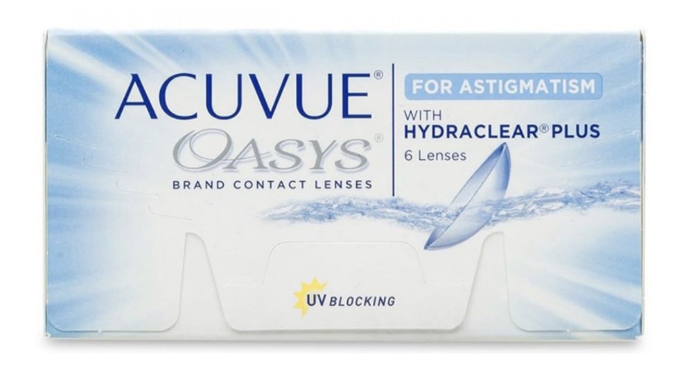 Контактні лінзи Acuvue Oasys for Astigmatism