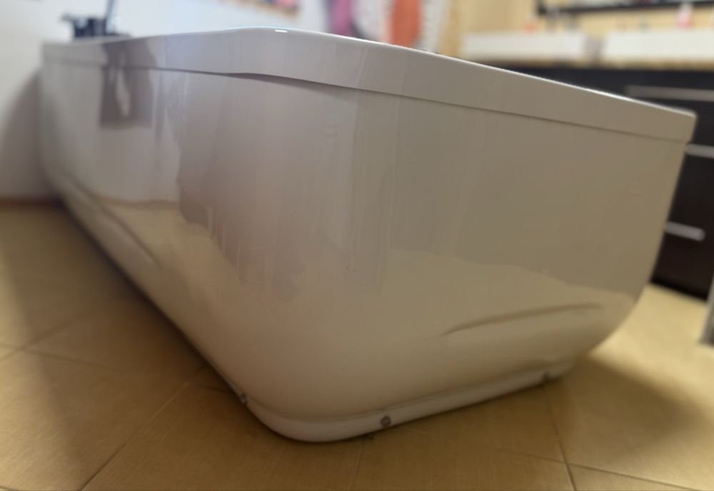 Duza wanna wolnostojaca 186x98 h60 hydromasaż oświetlenie