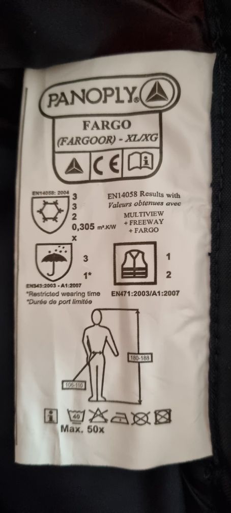Odzież robocza kurtka+spodnie