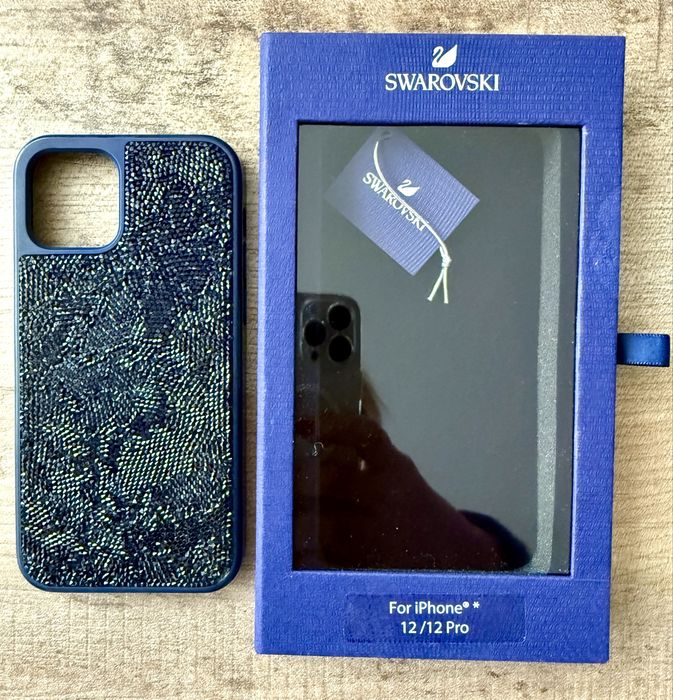 Чехол на iPhone 12/12 Pro Swarovski. Оригінал