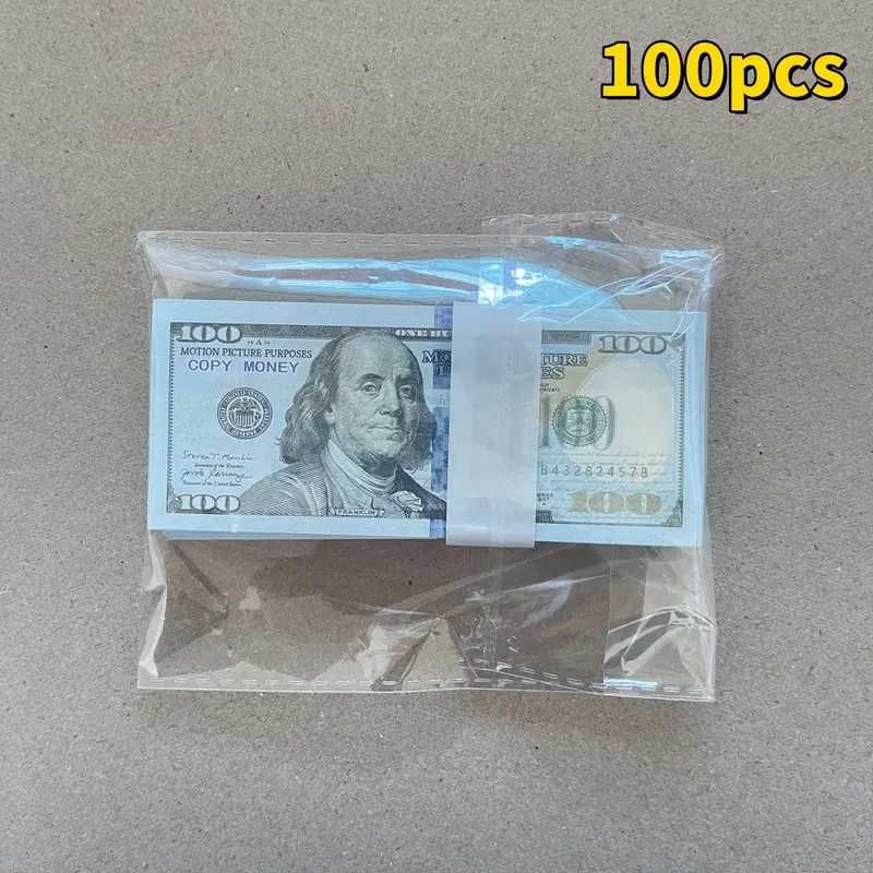 Zabawkowe banknoty $100 –  do filmów i zabawy ( 500 szt.)