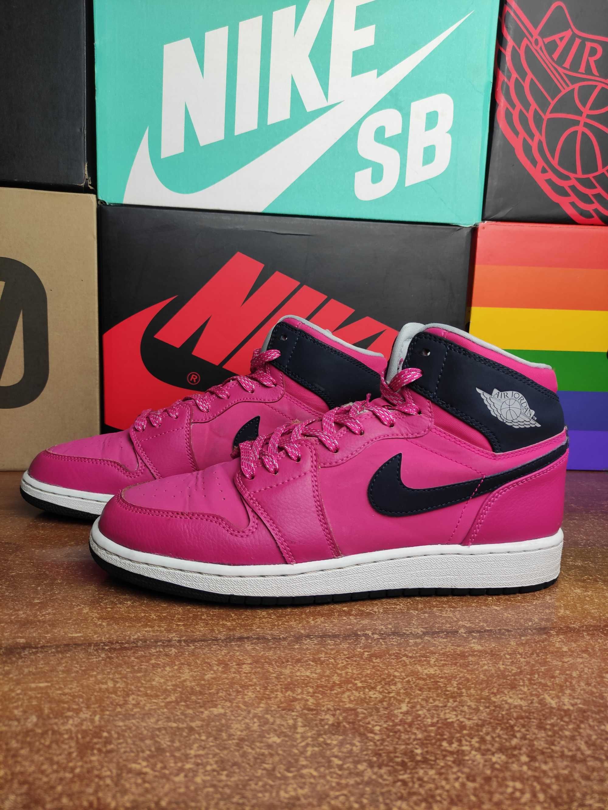 uty Nike Air Jordan 1 High 40 EU 25 cm Vivid Pink GS