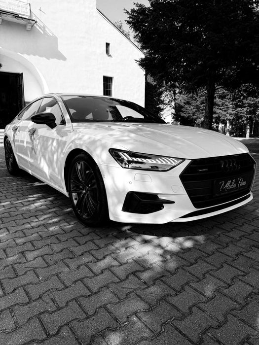 Nowe Audi A7 Samochód auto do ślubu Zduńska Wola Sieradz łódzkie