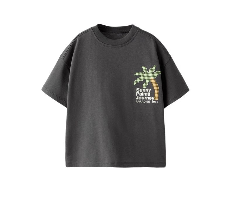 Koszulka T-shirt dziecięcy krótki rękaw Zara r 116