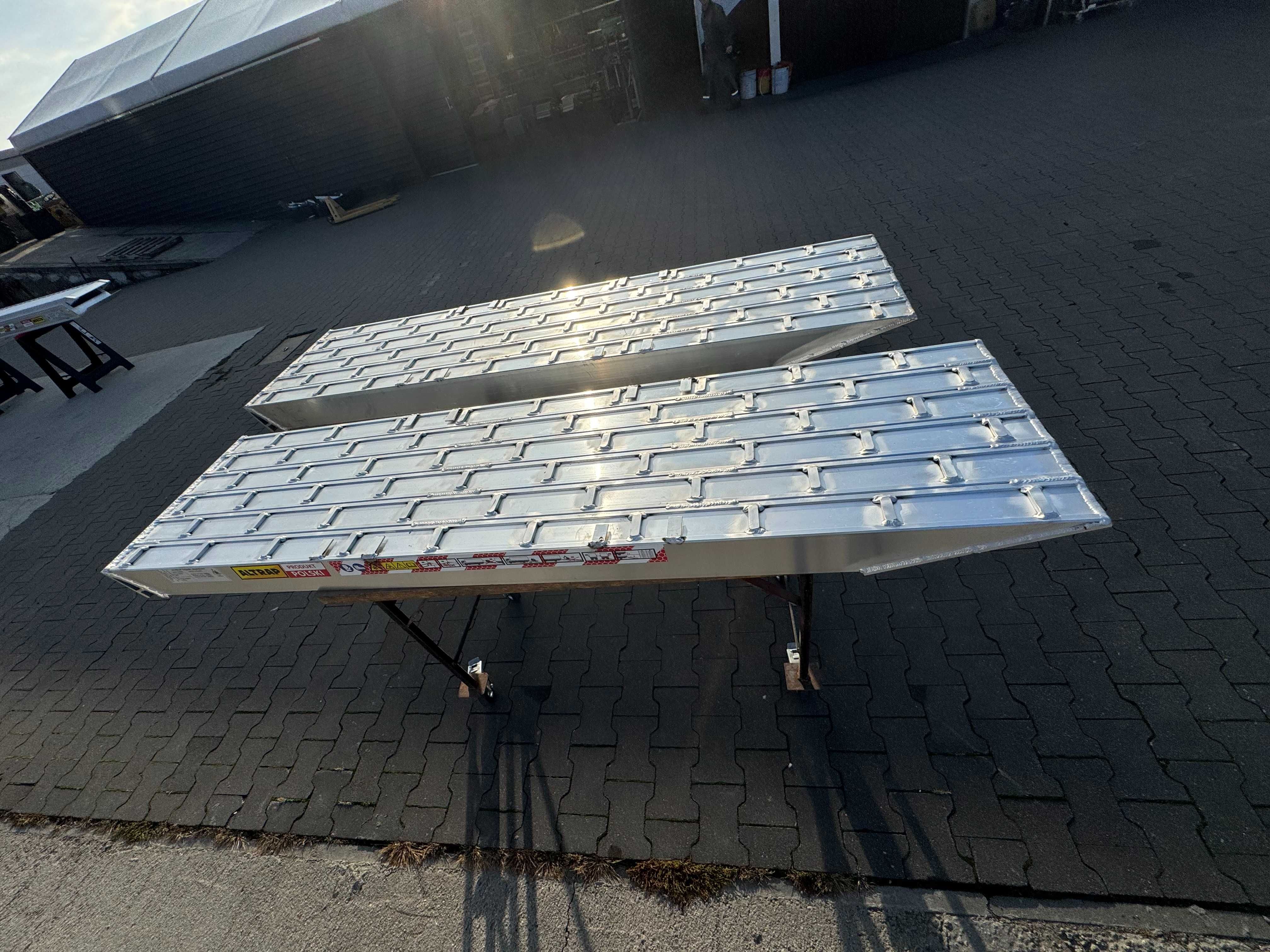 Najazdy aluminiowe 24T / 28T / 32T