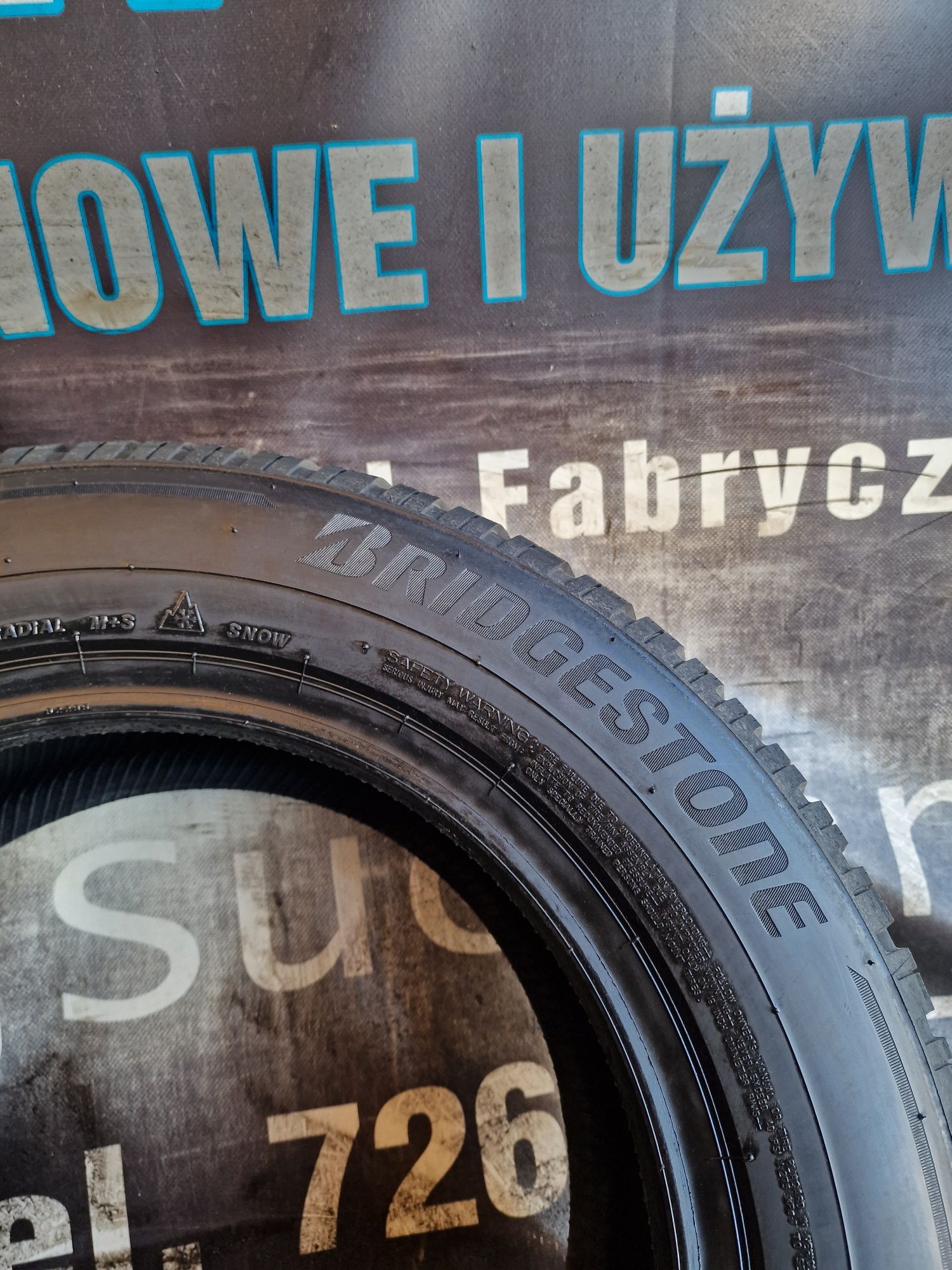 Opony zimowe 215/65/16 Bridgestone Para Nowe