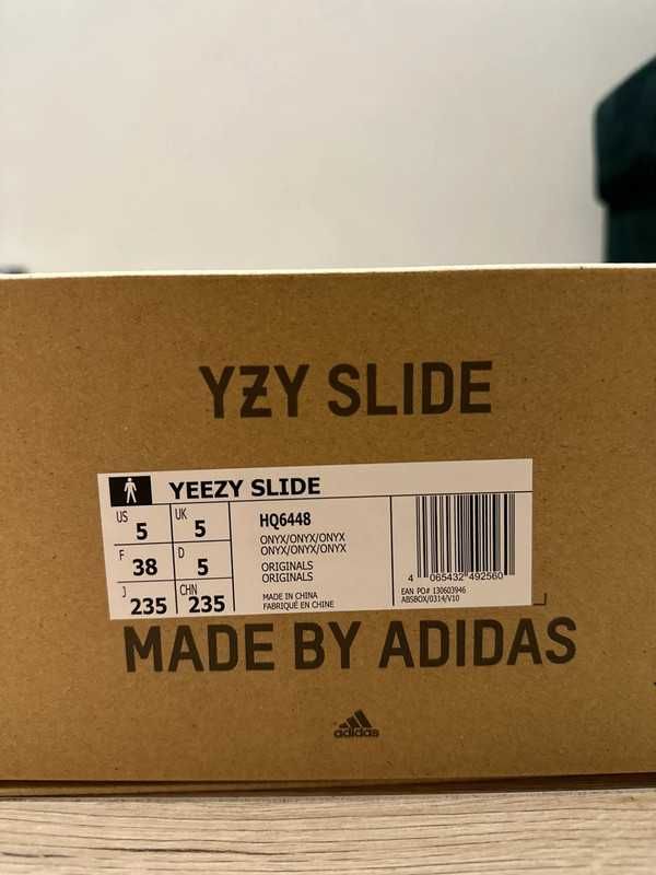 Adidas Yeezy Slide Onyx r. 38 (US 5) DSWT