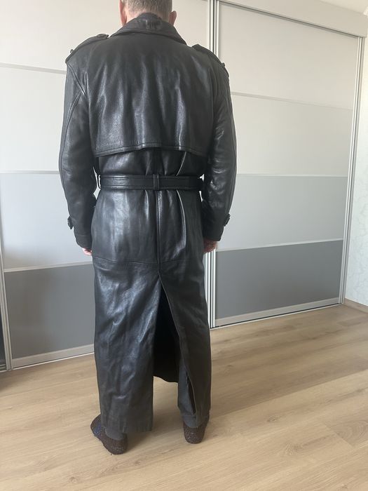 Пальто шкіряне чоловіче