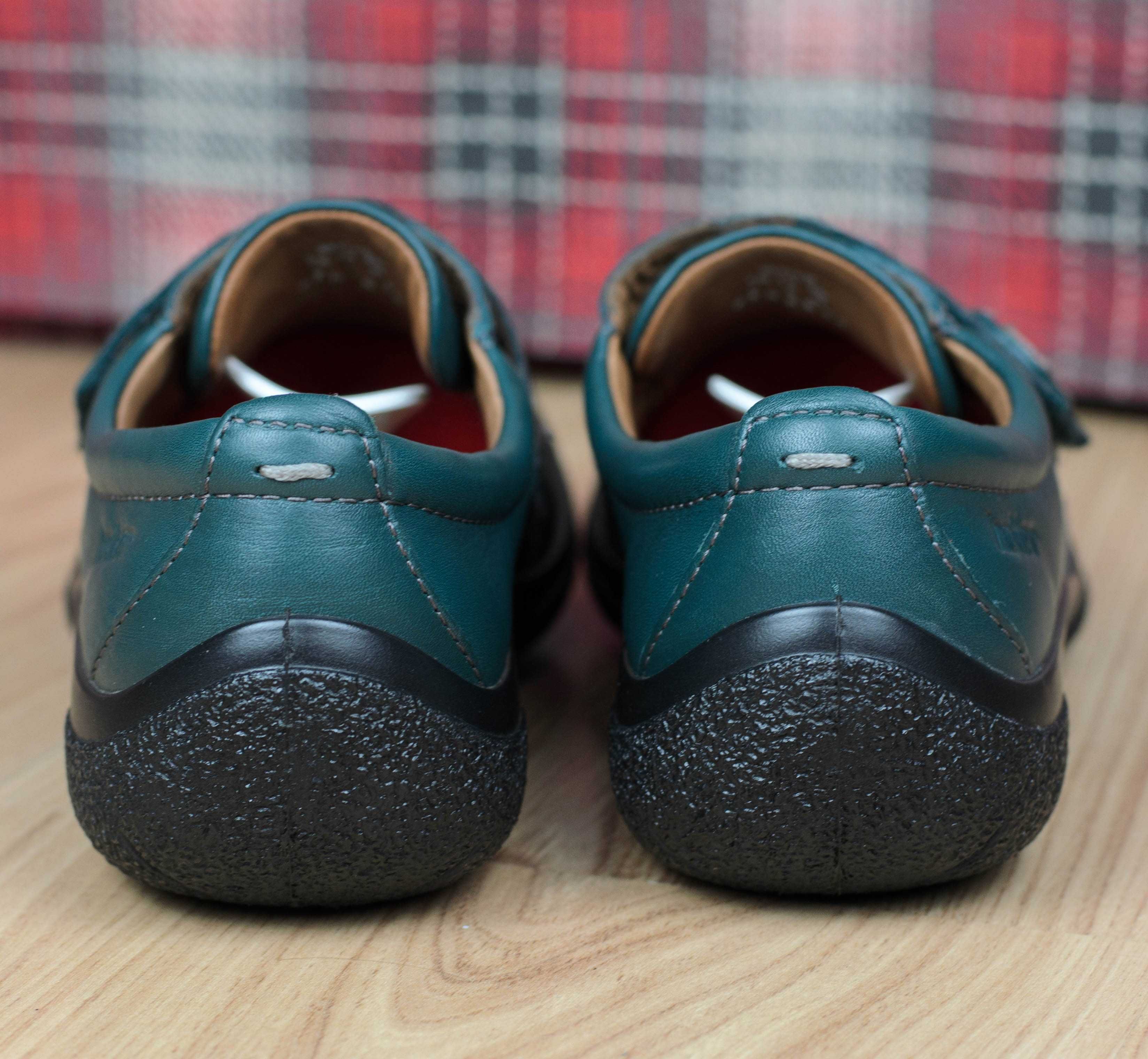 Кожаные женские туфли полуботинки Hotter Sugar Англия 35-36р. 23 см.