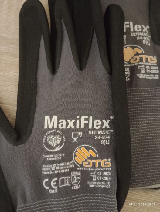 Rękawice maxi flex 9 L