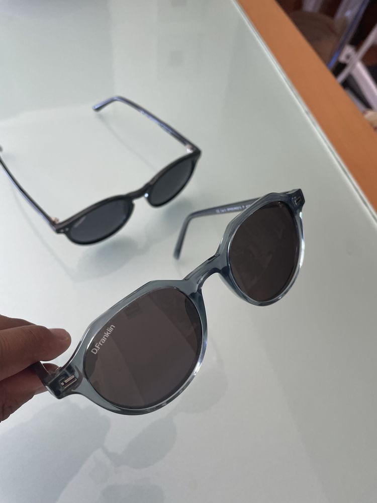 Oculos escuros D. Franklin