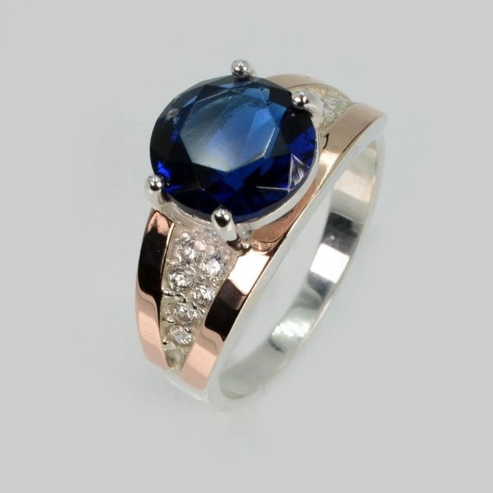 Каблучка срібло/золото є проба, є наложений платіж