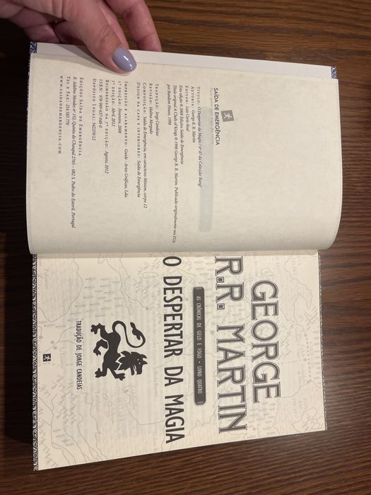 Livro Guerra dos Tronos 4 - O Despertar da Magia