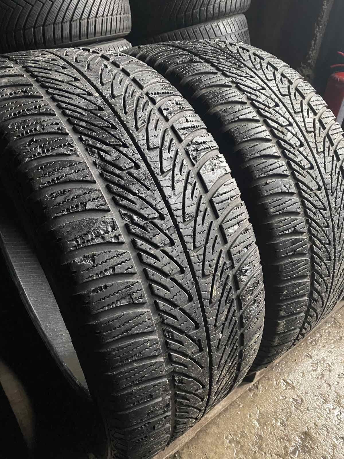 285.45.20 GoodYear 2шт зима БУ склад шины резина из Европы 45 R20