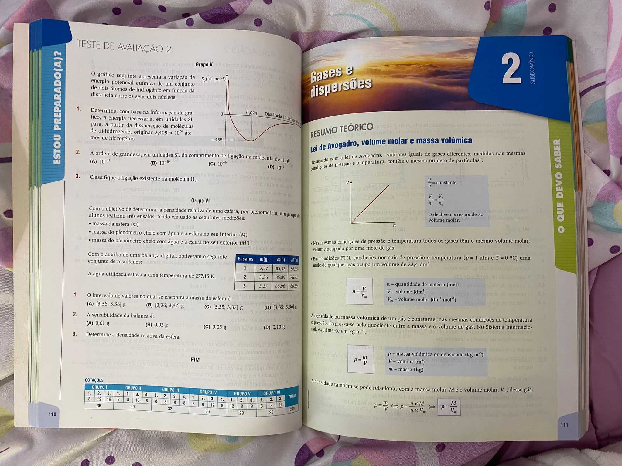 Preparar os testes Física e Química A - 10ºano Areal