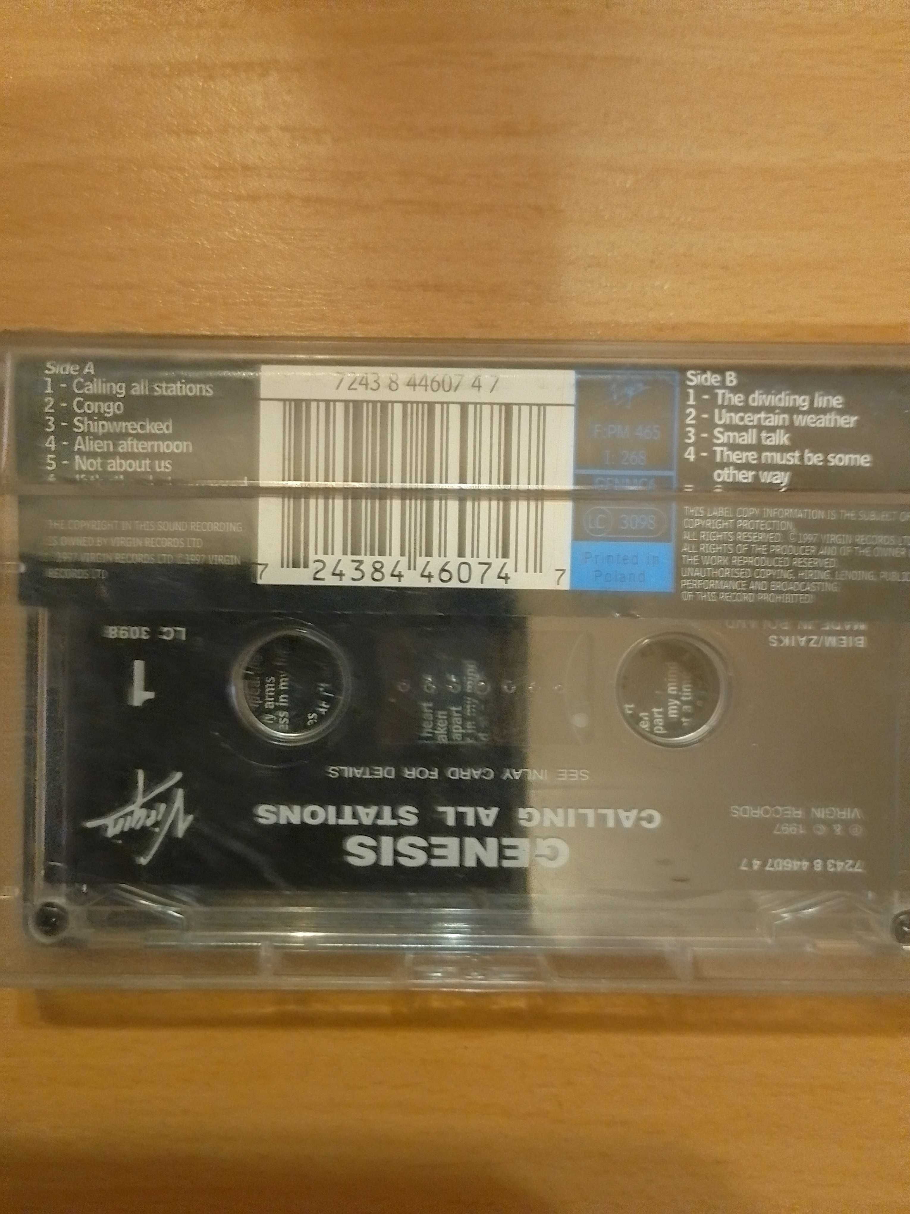 Genesis kaseta magnetofonowa