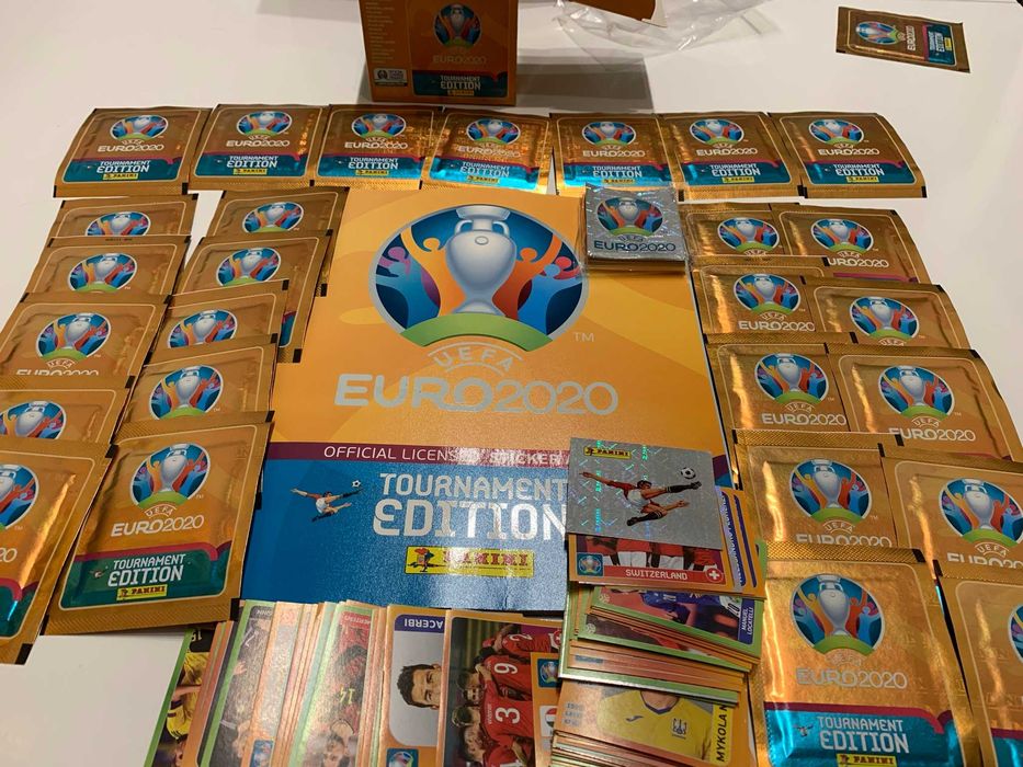 Vendo cromos EURO 2020 (Panini) (332 cromos diferentes)