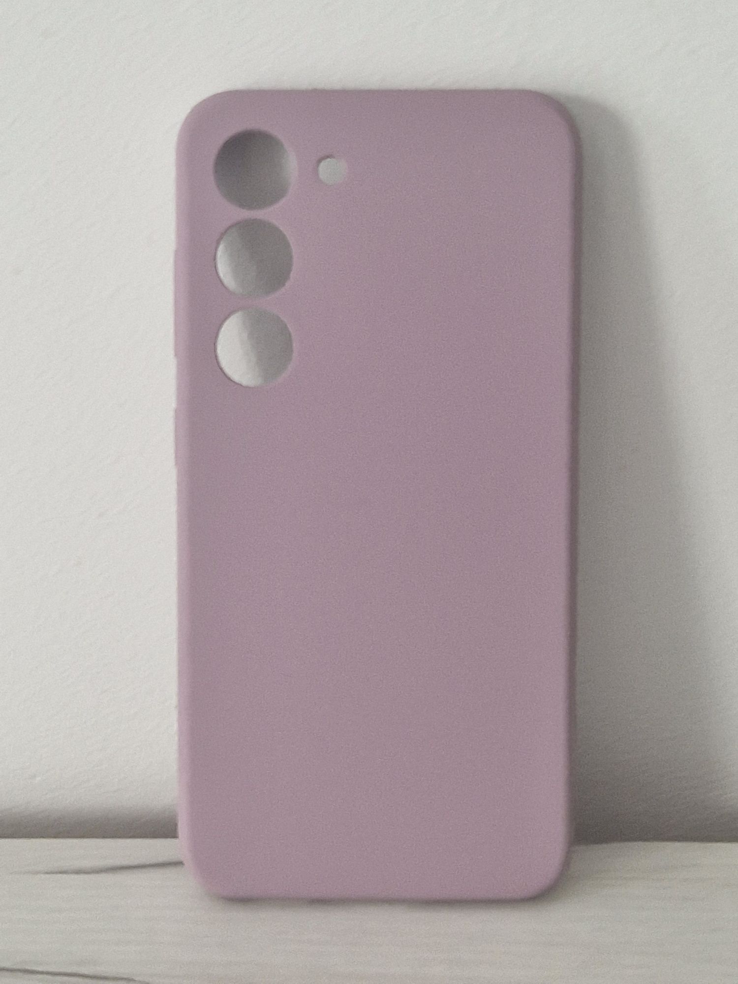 Silicone Lite do Samsung Galaxy S23 wrzosowy