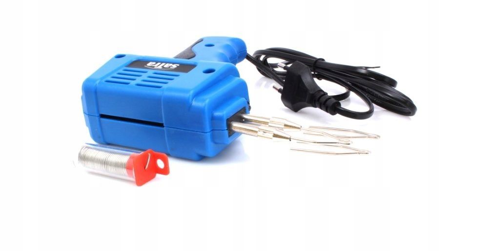 Lutownica Transformatorowa 175W 500C + Cyna, Topik, Groty, Satra