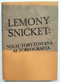 LEMONY SNICKET nieautoryzowana autobiografia, NOWA! UNIKAT!