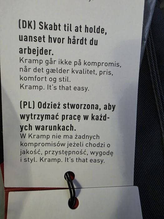 Spodnie Robocze ORYGINAL PANTS firmy KRAMP