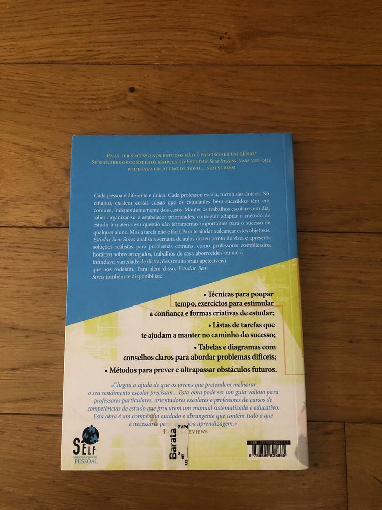 Livro Estudar Sem Stress
