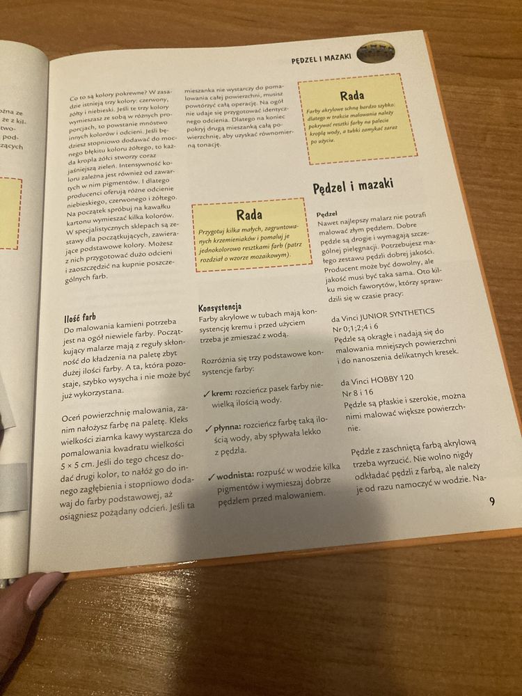 Książka malowanie kamyków Julia Niepmann