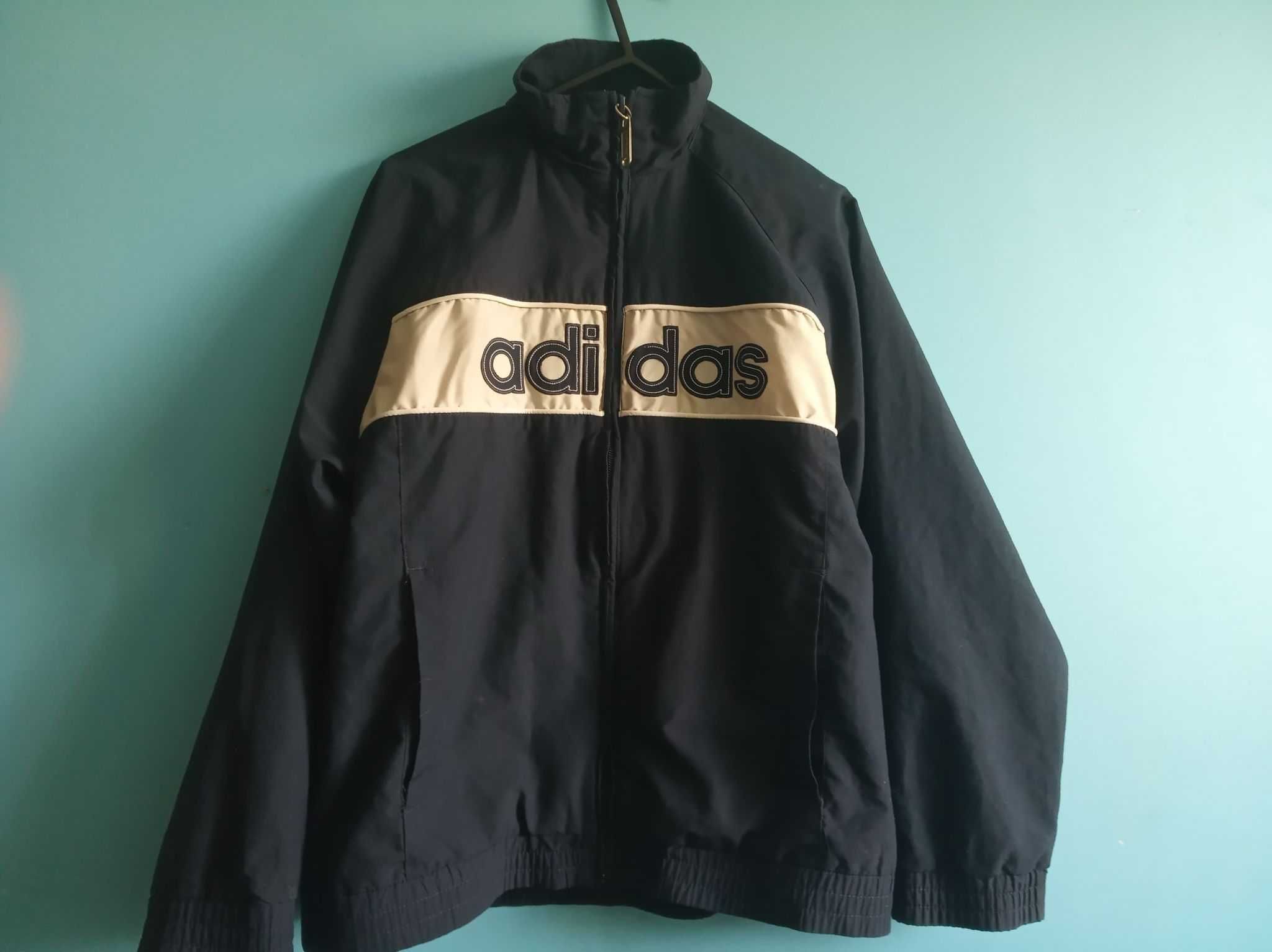 Kurtka wiosenna młodzieżowa logowana - 152 - "Adidas".