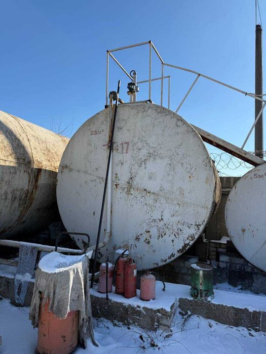 емкость 25 м куб гсм цистерна бочка для воды