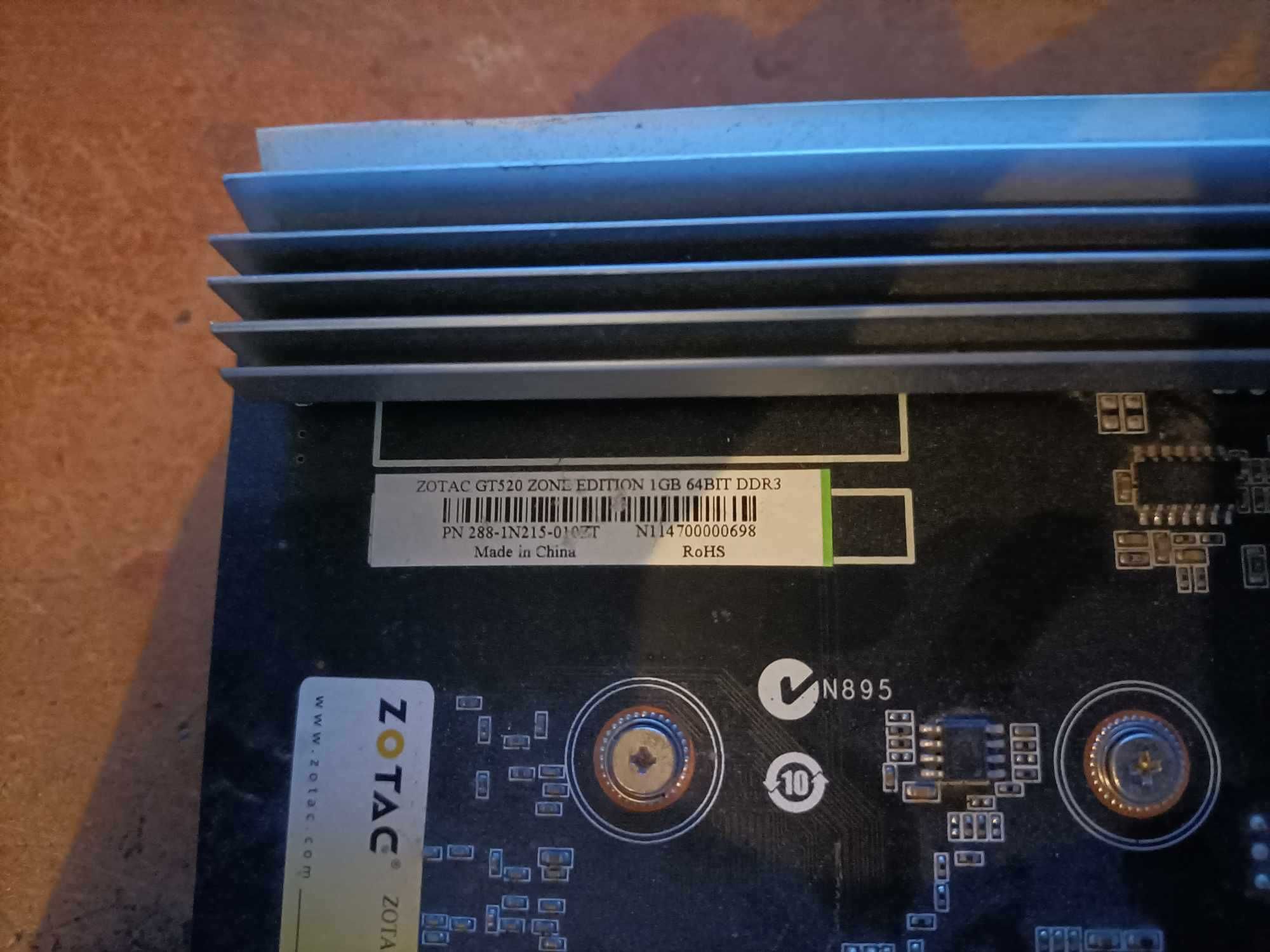 karta graficzna geforce GT520 ZONE edition ZOTAC 1GB