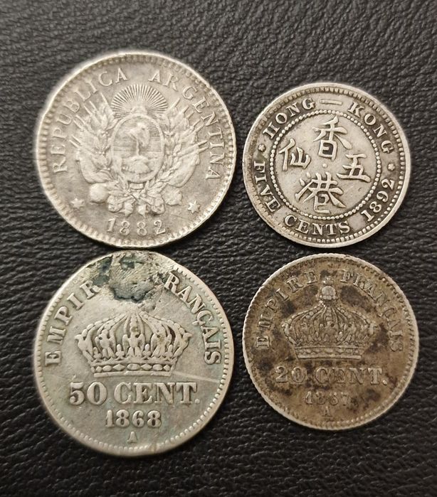 Moedas em Prata: A 5€ 10€ 15€ e 20€ etc