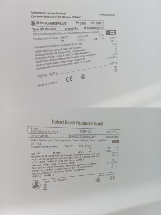 Встраиваемый холодильник BOSCH из Германии идеальное состояние Гаранти