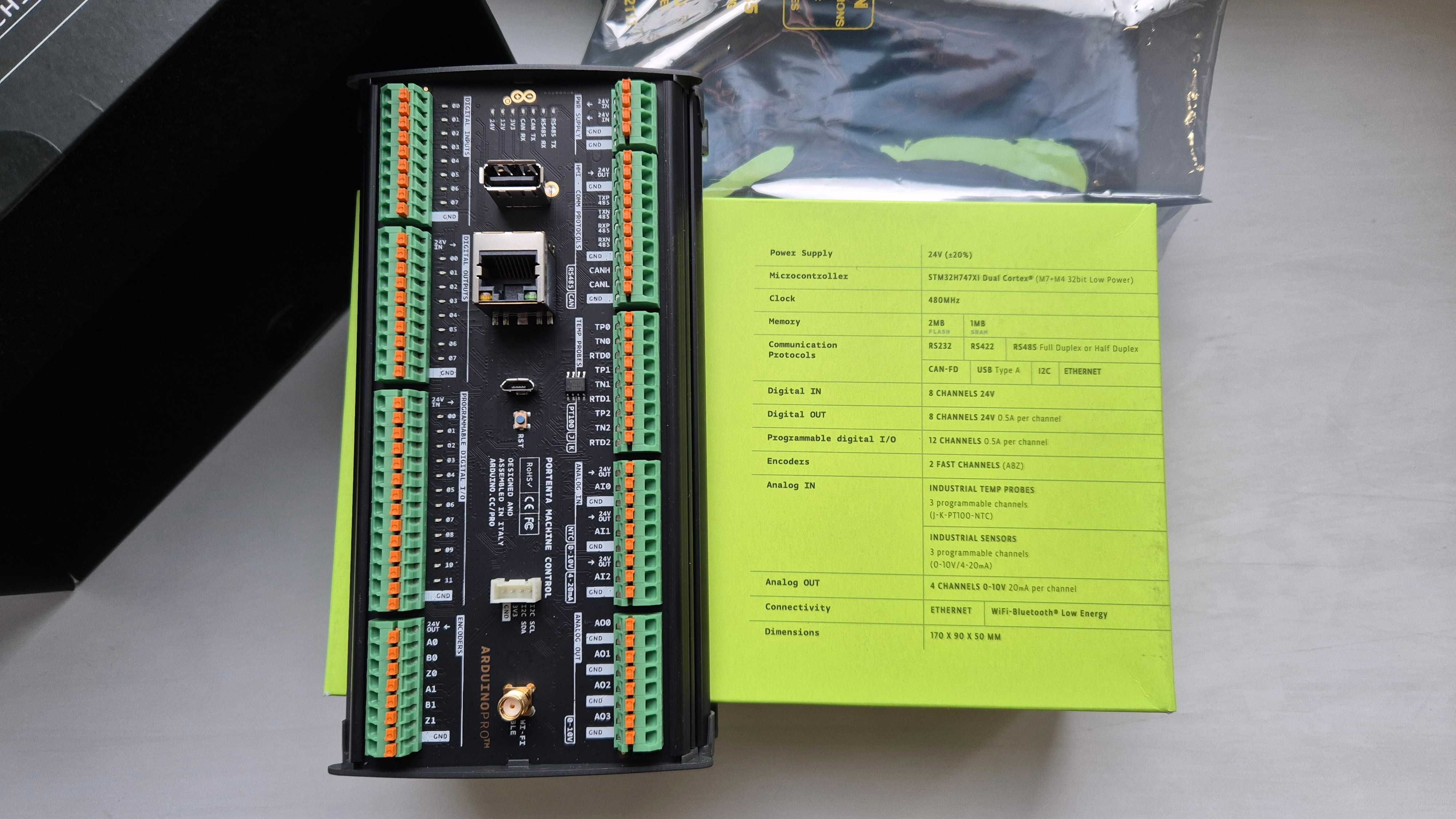 Arduino AKX00032 Portenta Machine Control
