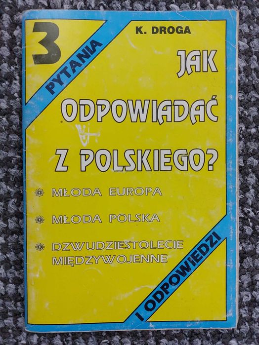 Język polski - Szkoła średnia liceum technikum matura