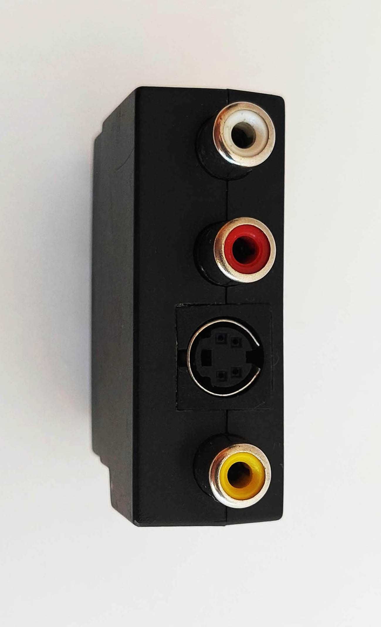 Adaptador bi-direcional SCART macho para 3 RCA fêmea